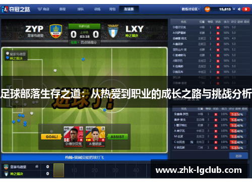 足球部落生存之道:从热爱到职业的成长之路与挑战分析 足球部落生存之道:从热爱到职业的成长之路与挑战分析