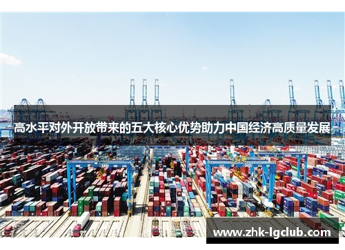 高水平对外开放带来的五大核心优势助力中国经济高质量发展 高水平对外开放带来的五大核心优势助力中国经济高质量发展
